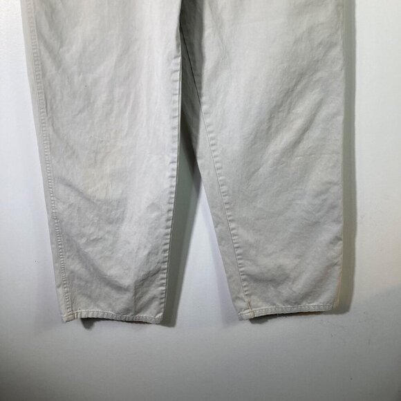 Mens‎ Vintage Wrangler Wide Leg Carpenter Skater Pants Tan 32 - Picture 4 of 9